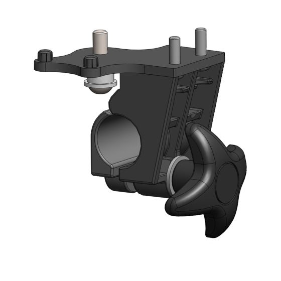 Klemme für Handgriff, komplett, links